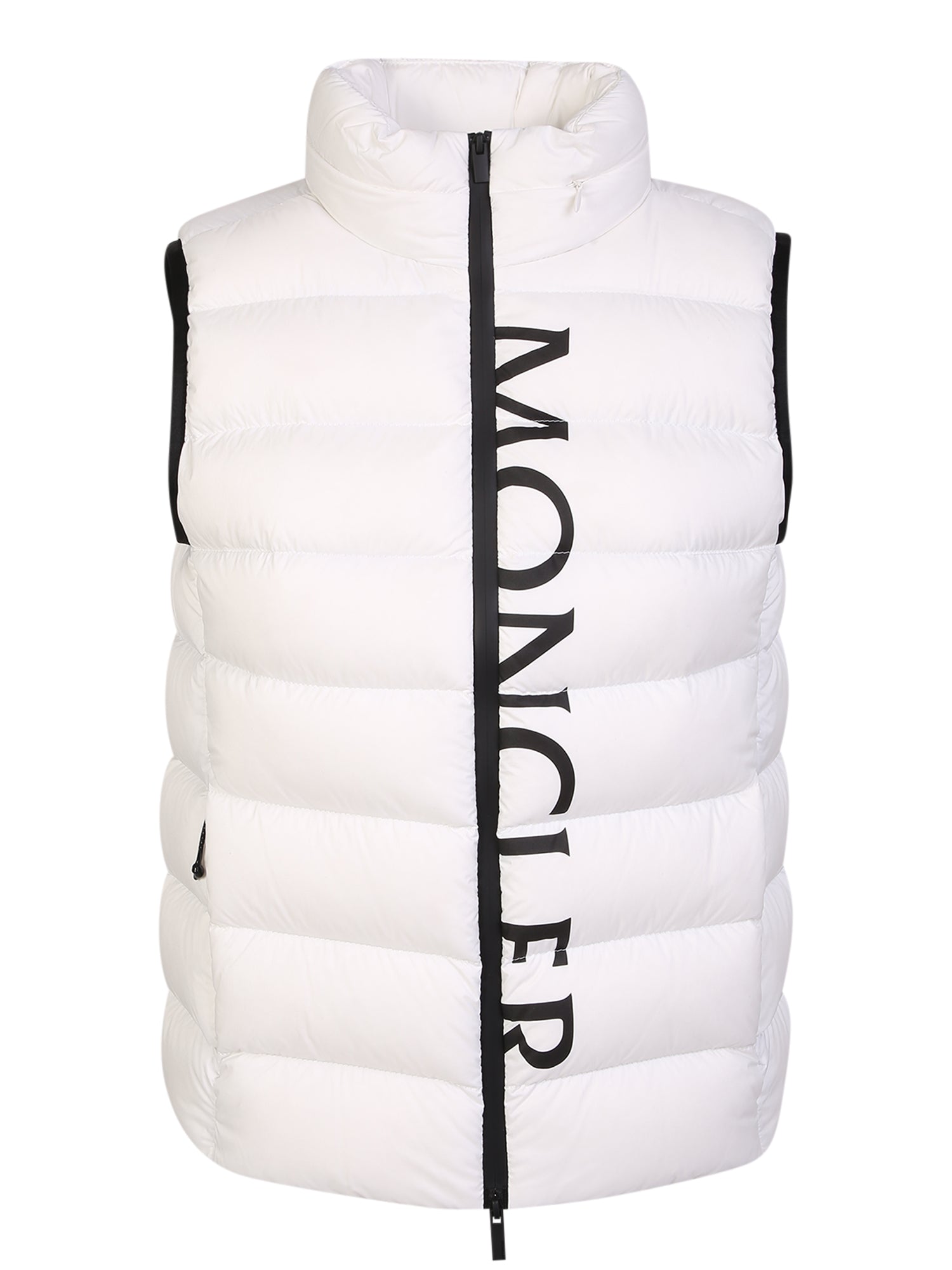 Cenis padded vest embellished with the Moncler logo print – DELL'OGLIO