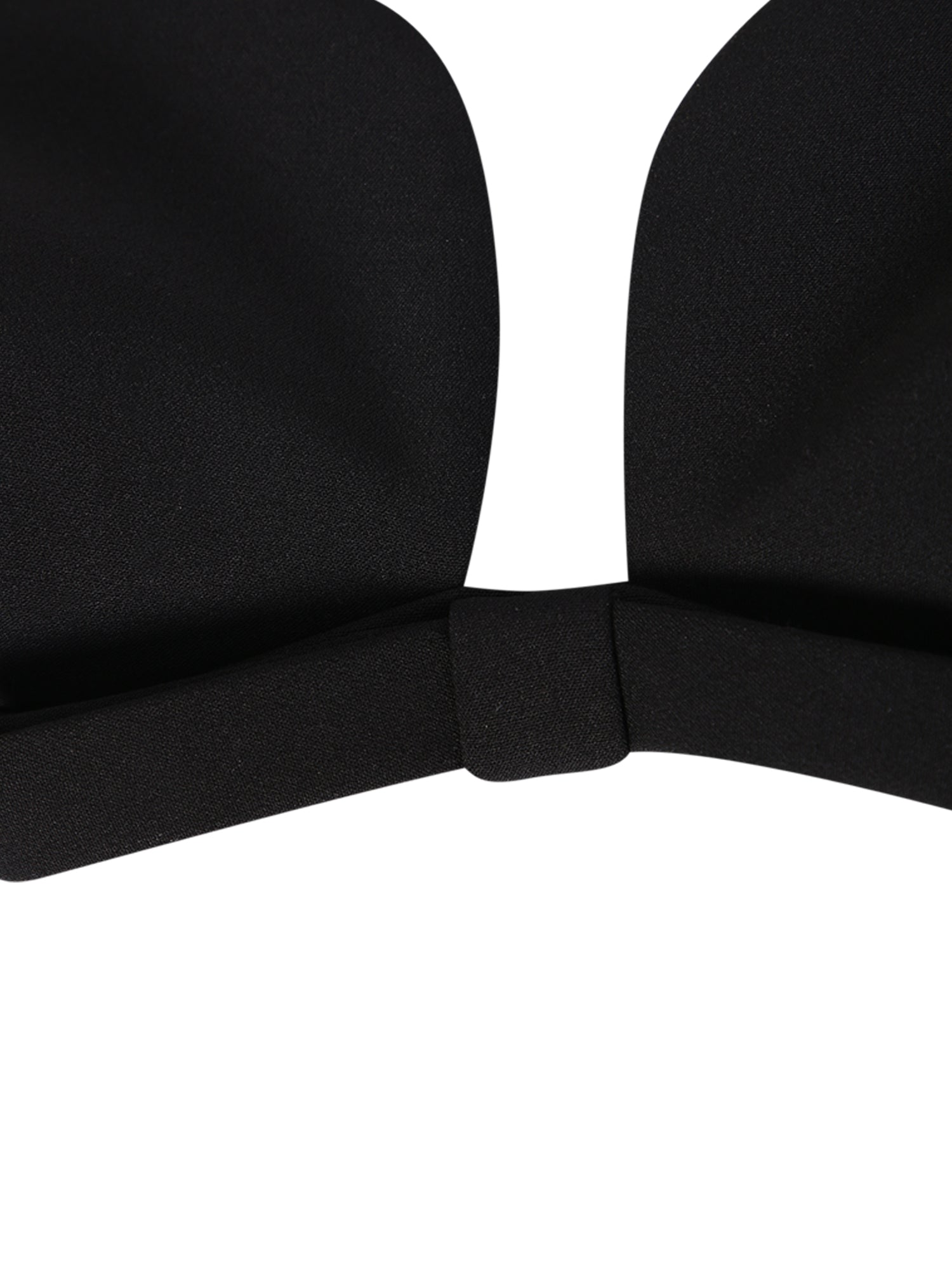 Bow detail black bra top – DELL'OGLIO