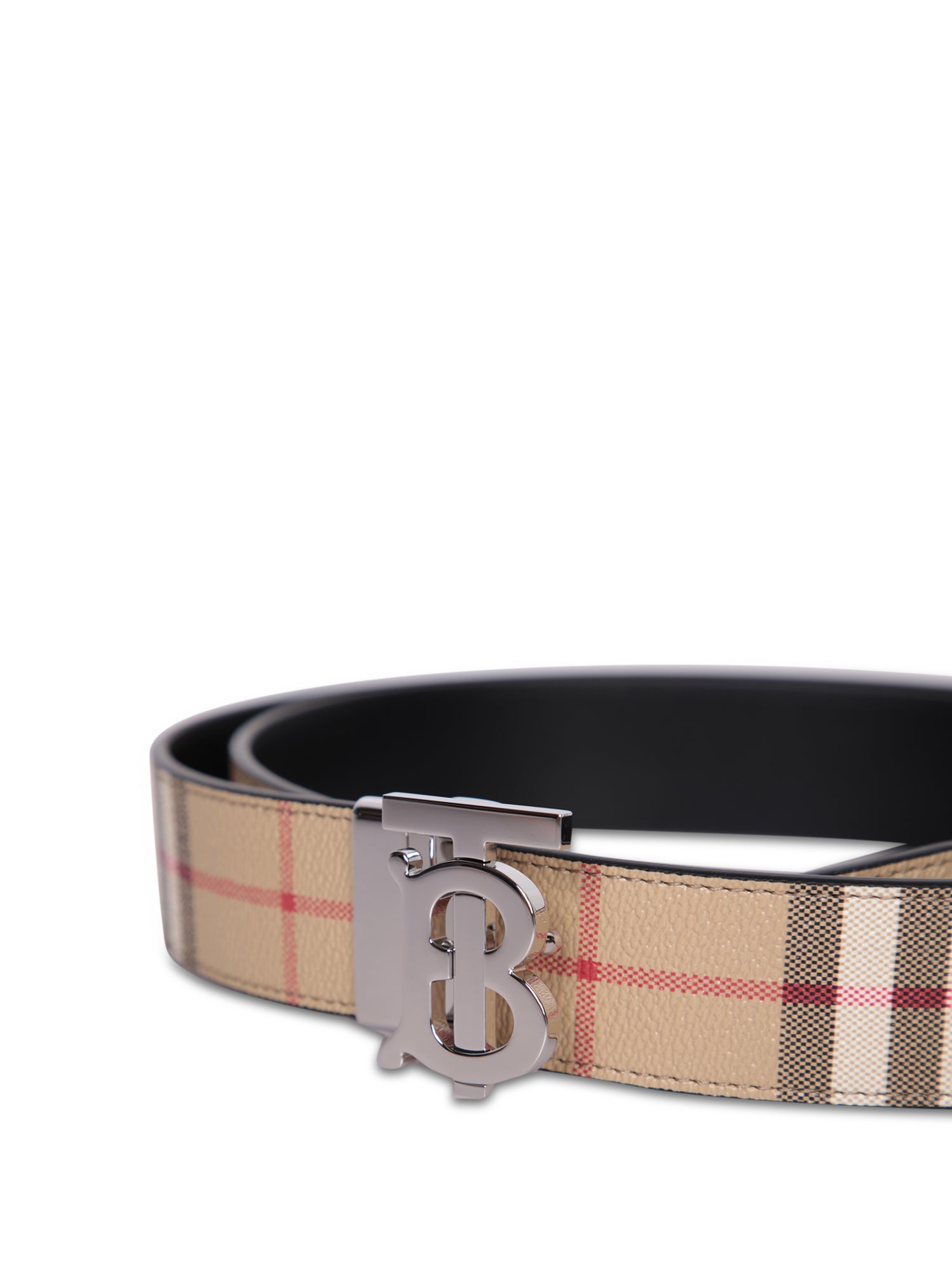 Vintage Check reversible belt – DELL'OGLIO